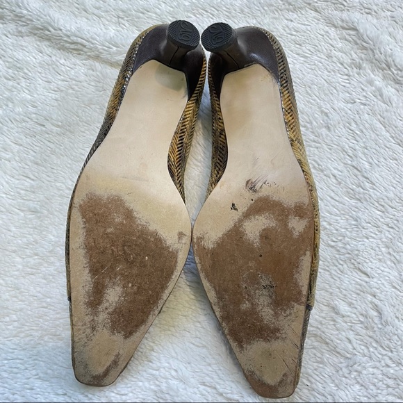 J.Renee Vintage Alice Shoes Square Toe Size 6M - Picture 6 of 10